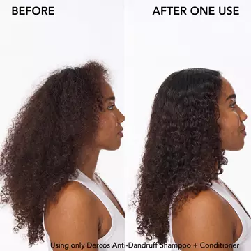 dercos conditioner before and after