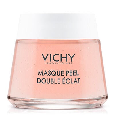 Download Double Glow Peel Face Mask Vichy Laboratoires PSD Mockup Templates