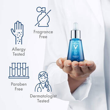 Mineral 89 Prebiotic Concentrate is fragrance free, allergy tested, paraben free, and dermatologist tested.