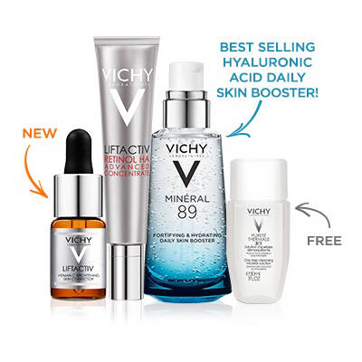 Vitamin C + Retinol + Hyaluronic Acid Anti-Aging Set - Vichy Skin Care Vitamin C + Retinol + Hyaluronic Acid Anti-Aging Set - Vichy Skin Care