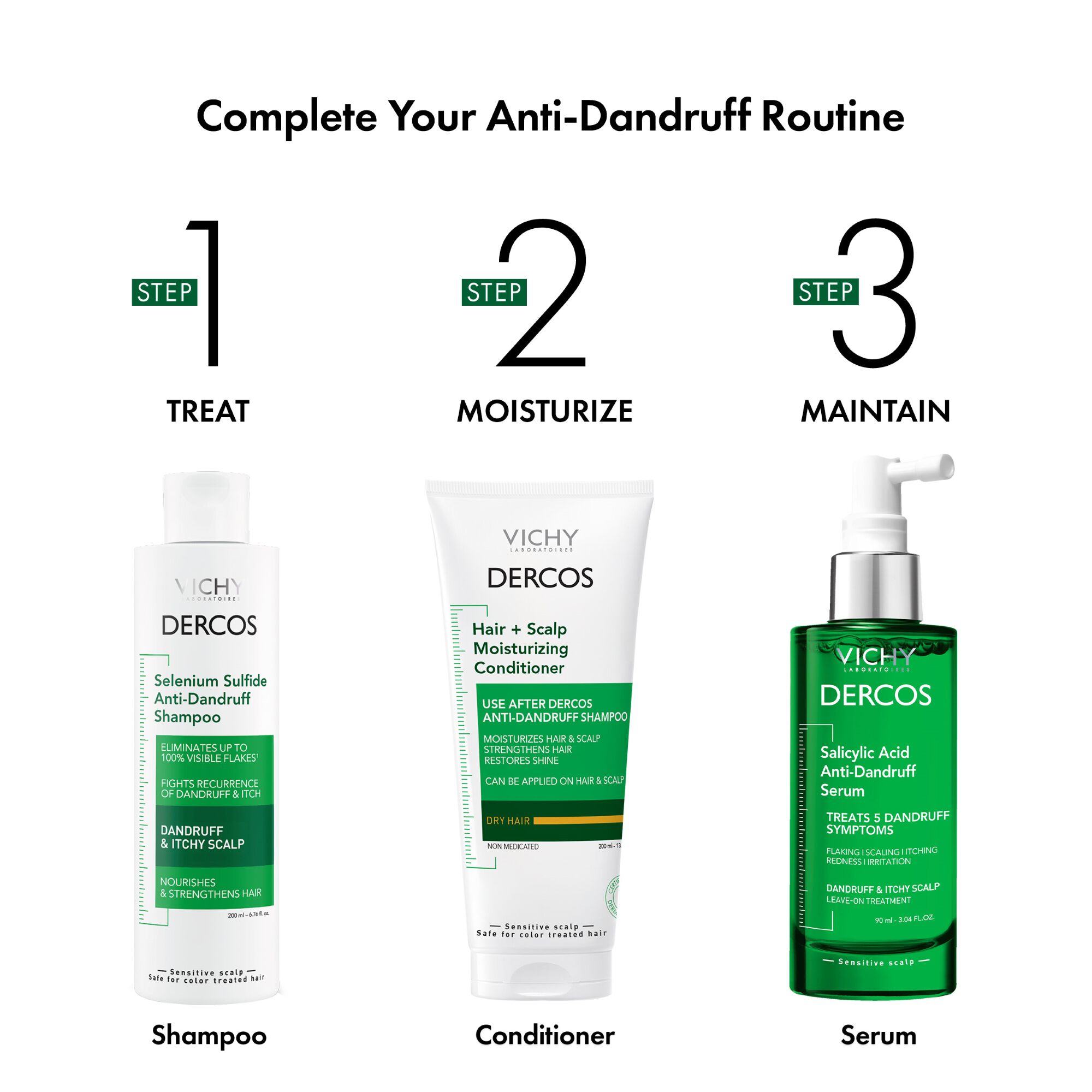 Dercos Salicylic Acid Anti-Dandruff Treatment