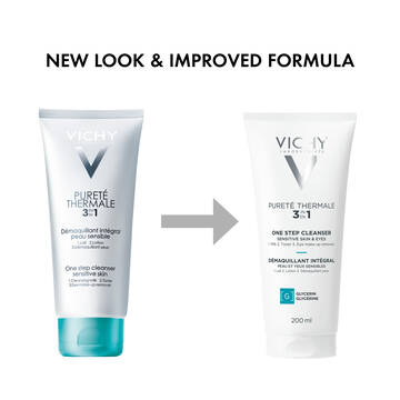 Purete Thermale 3-in-1 One Step Cleanser has a new look and improved formula.