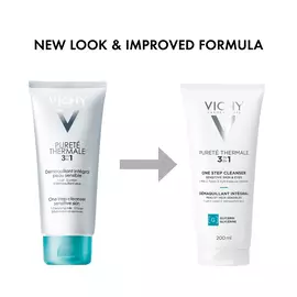 Purete Thermale 3-in-1 One Step Cleanser has a new look and improved formula.