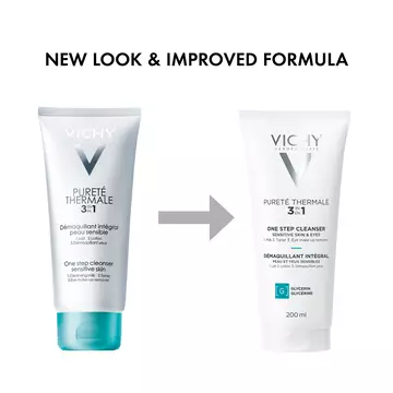 Purete Thermale 3-in-1 One Step Cleanser has a new look and improved formula.