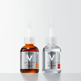 LiftActiv Vitamin C Serum, LiftActiv Supreme Hyaluronic Acid Wrinkle Corrector