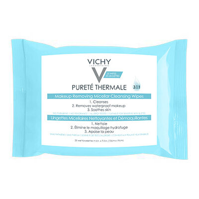 Purete Thermale Makeup Remover Wipes Vichy Usa