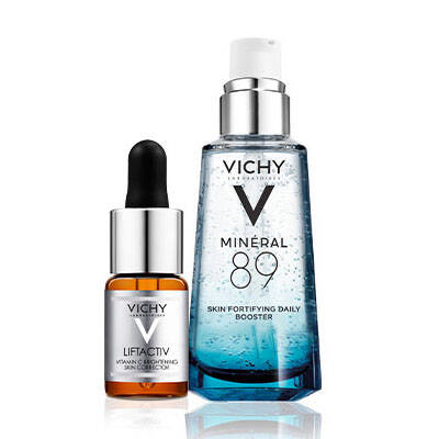 Vitamin C Hyaluronic Acid Anti Aging Set Vichy Skin Care