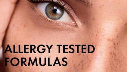 Allergy tested formulas