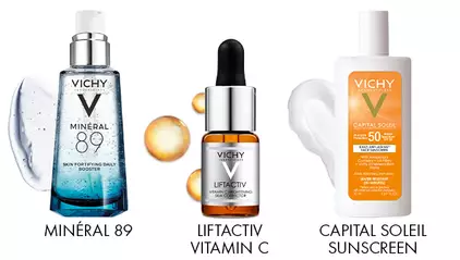 Mineral 89, Liftactiv Vitamin C, Capita Soleil Sunscreen products