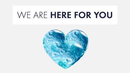 We are here for you - contact us